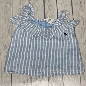 Abercrombie kids size 7/8 peplum style top